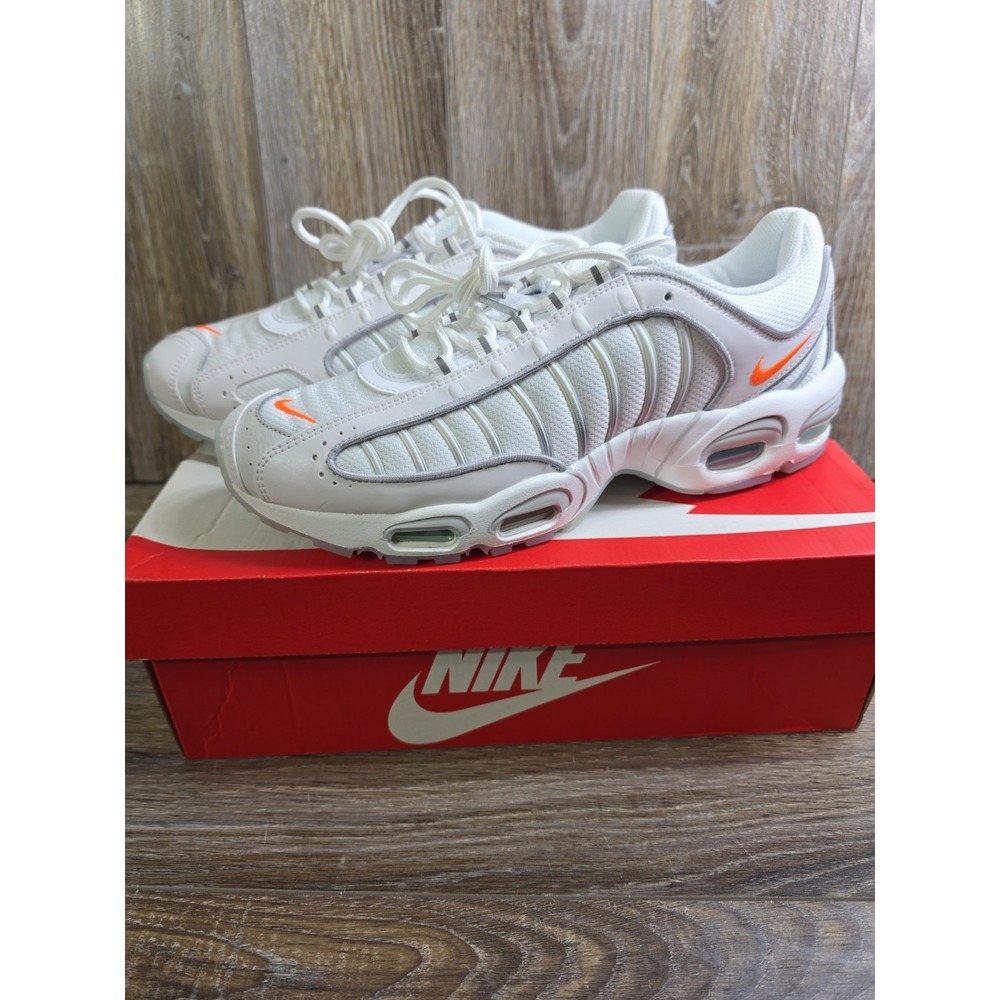 Nike Air Max Tailwind 4 IV Mens 12 White Orange Ice CT1614-100 Retro Running